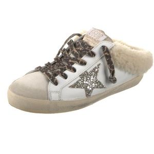 ♥️ LACES ONLY Golden Goose Leopard Laces - Came w/Neiman Marcus exclusive Sabot